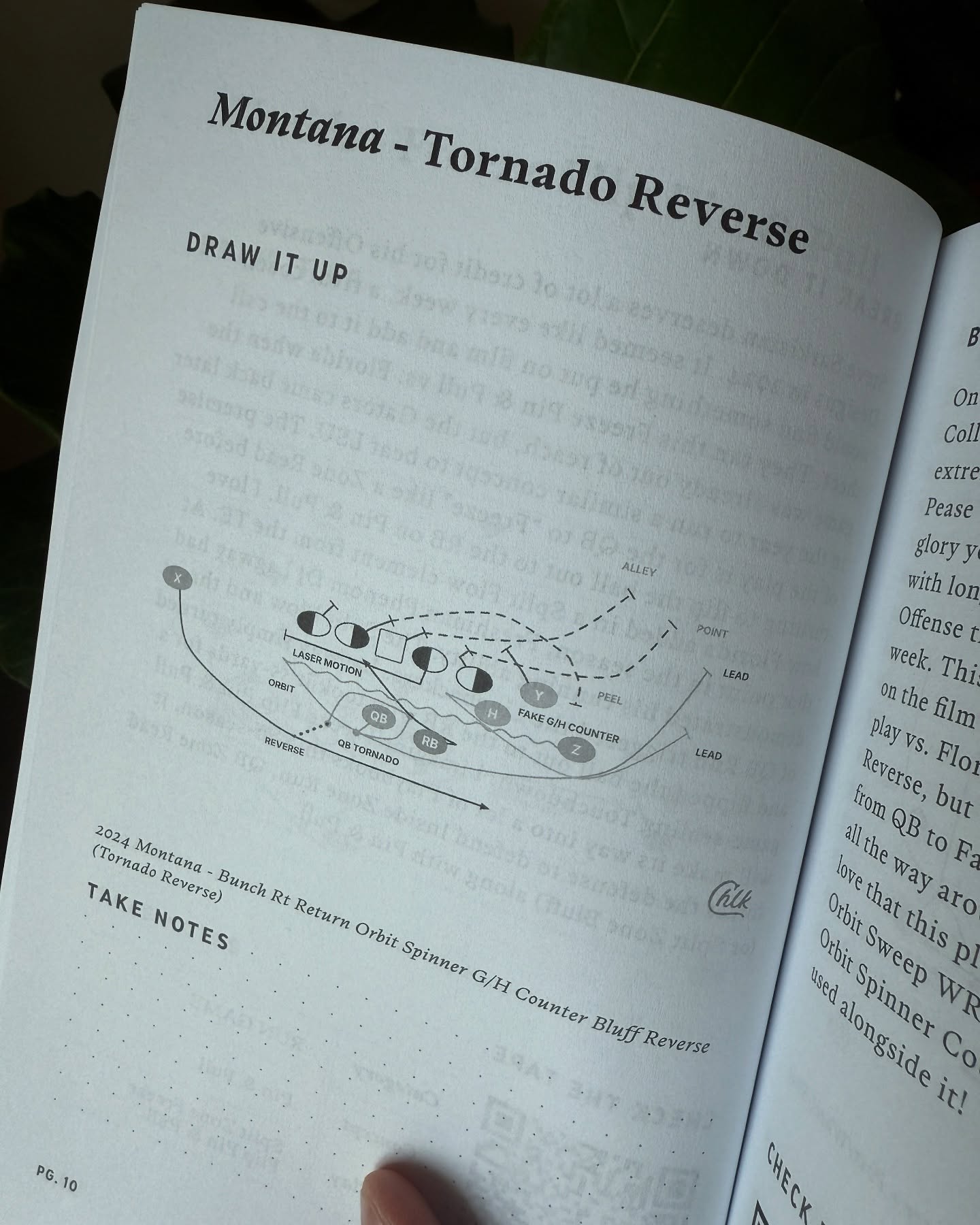 Coach Dan Casey Unveils Tornado Reverse Play