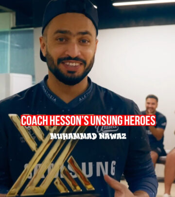 Coach Hesson Honors Nawaz Khan’s Clutch Innings