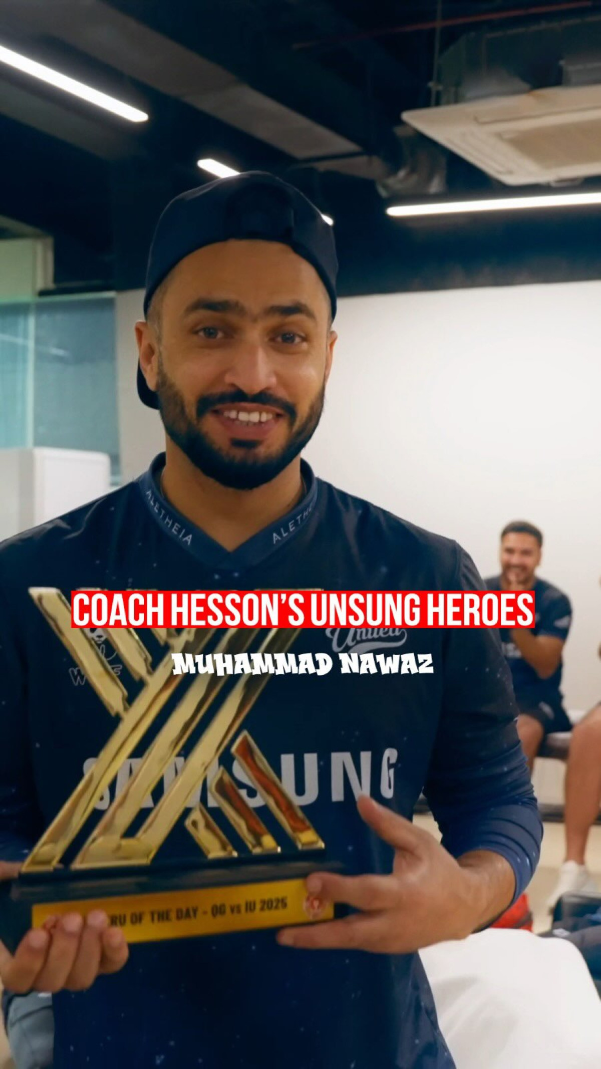 Coach Hesson Honors Nawaz Khan’s Clutch Innings Dynamic coach recognition moment marks a turning point with vital middle order brilliance!