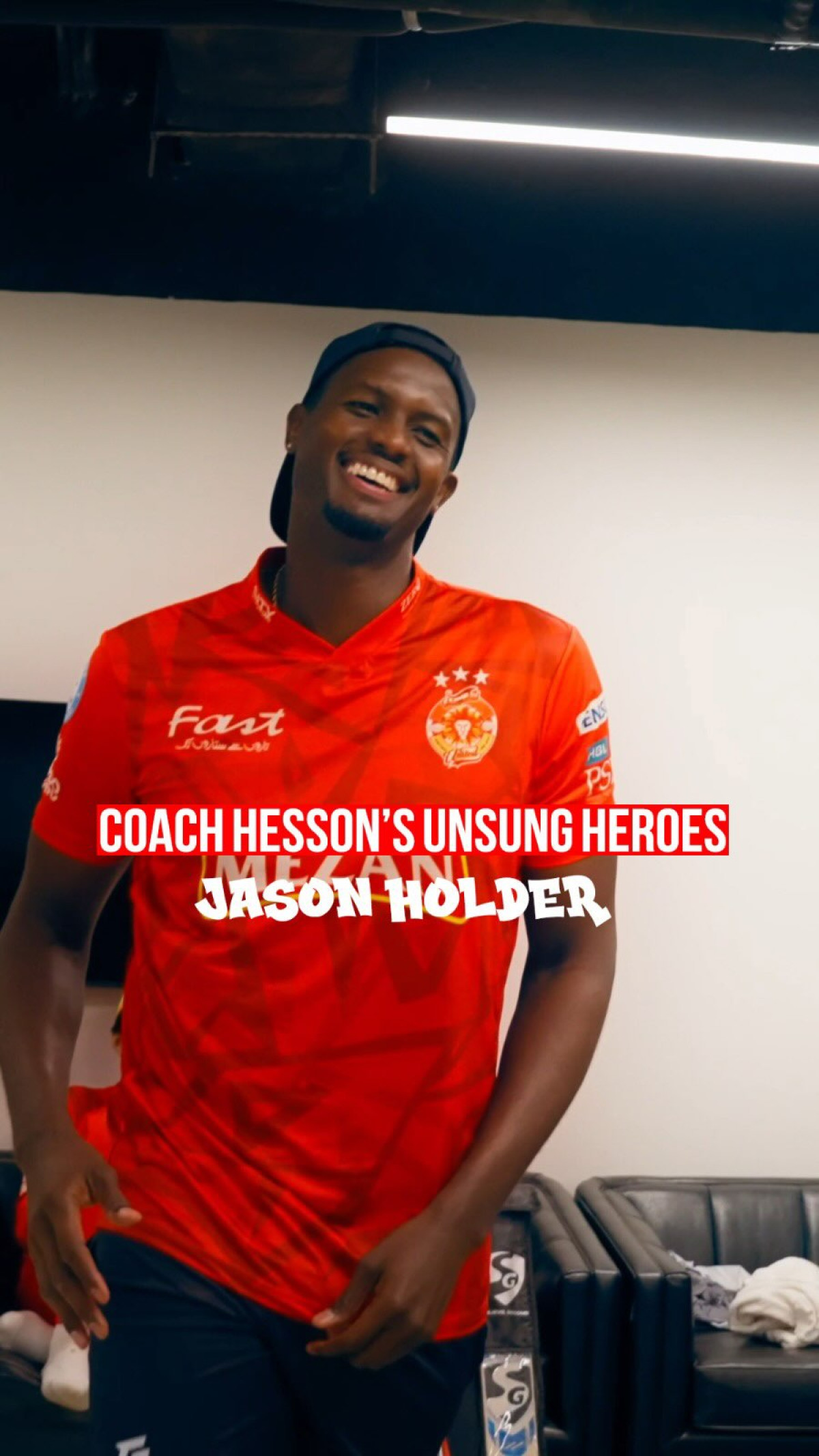 Coach Mike Hesson Celebrates Unsung Hero Jaseholder An iconic moment of cool composure and skill, celebrated by coach Mike Hesson and team daily.