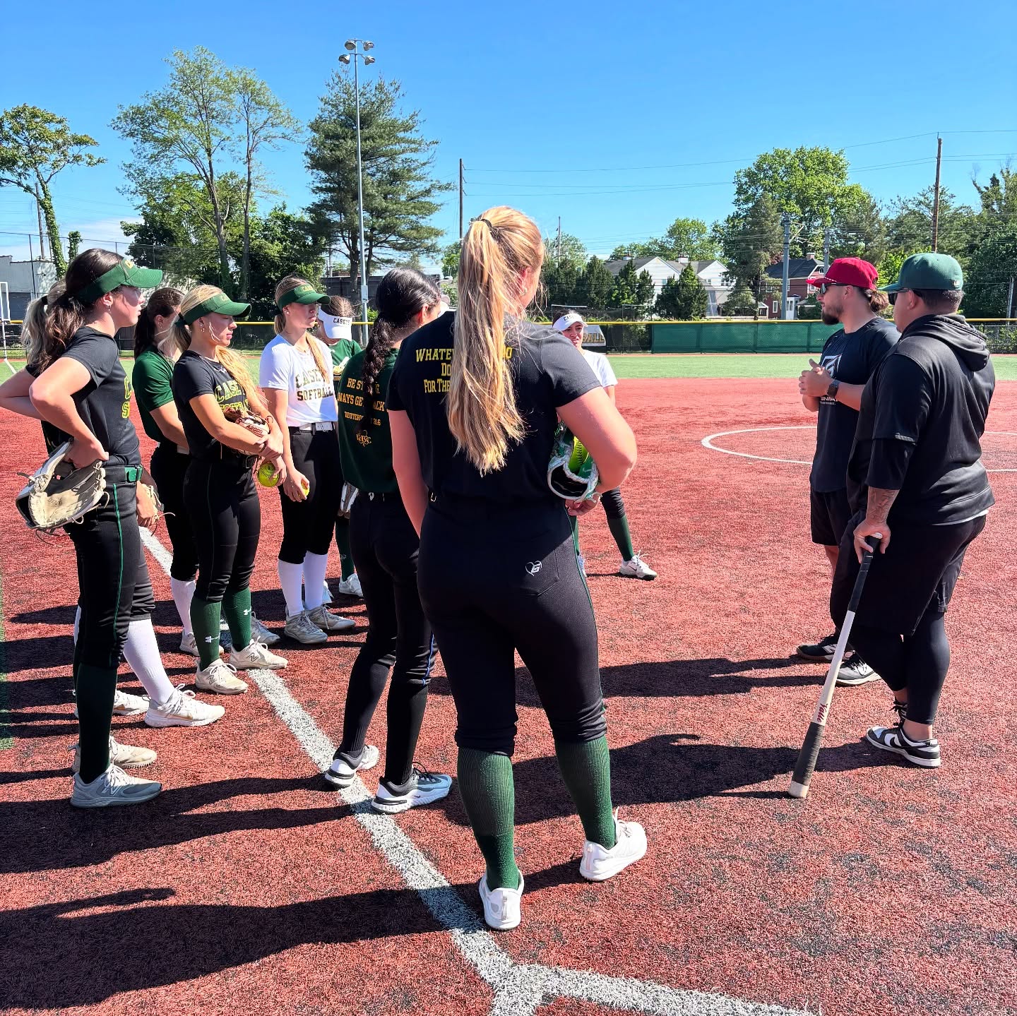 Coach Steinman Leads Red Bank Catholic Softball Prep