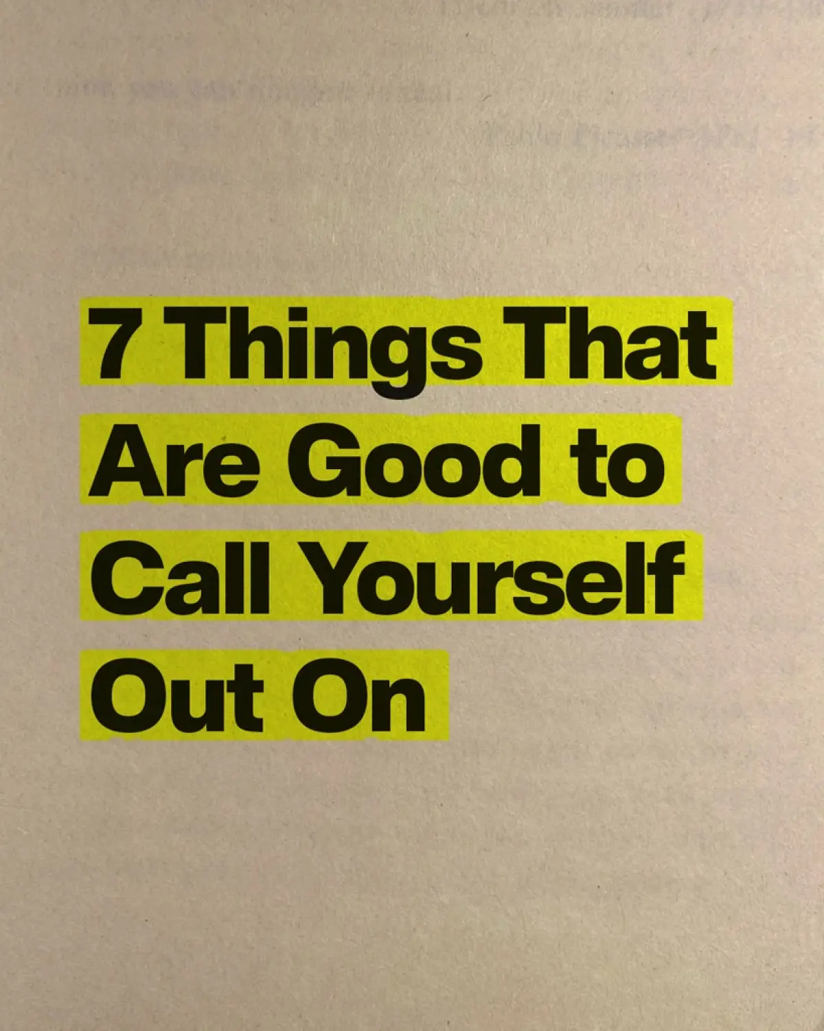 Colby Kultgen Inspires Self Reflection With New Query Kultgen challenges followers now to share hit-home lists and moments in a reflective post.