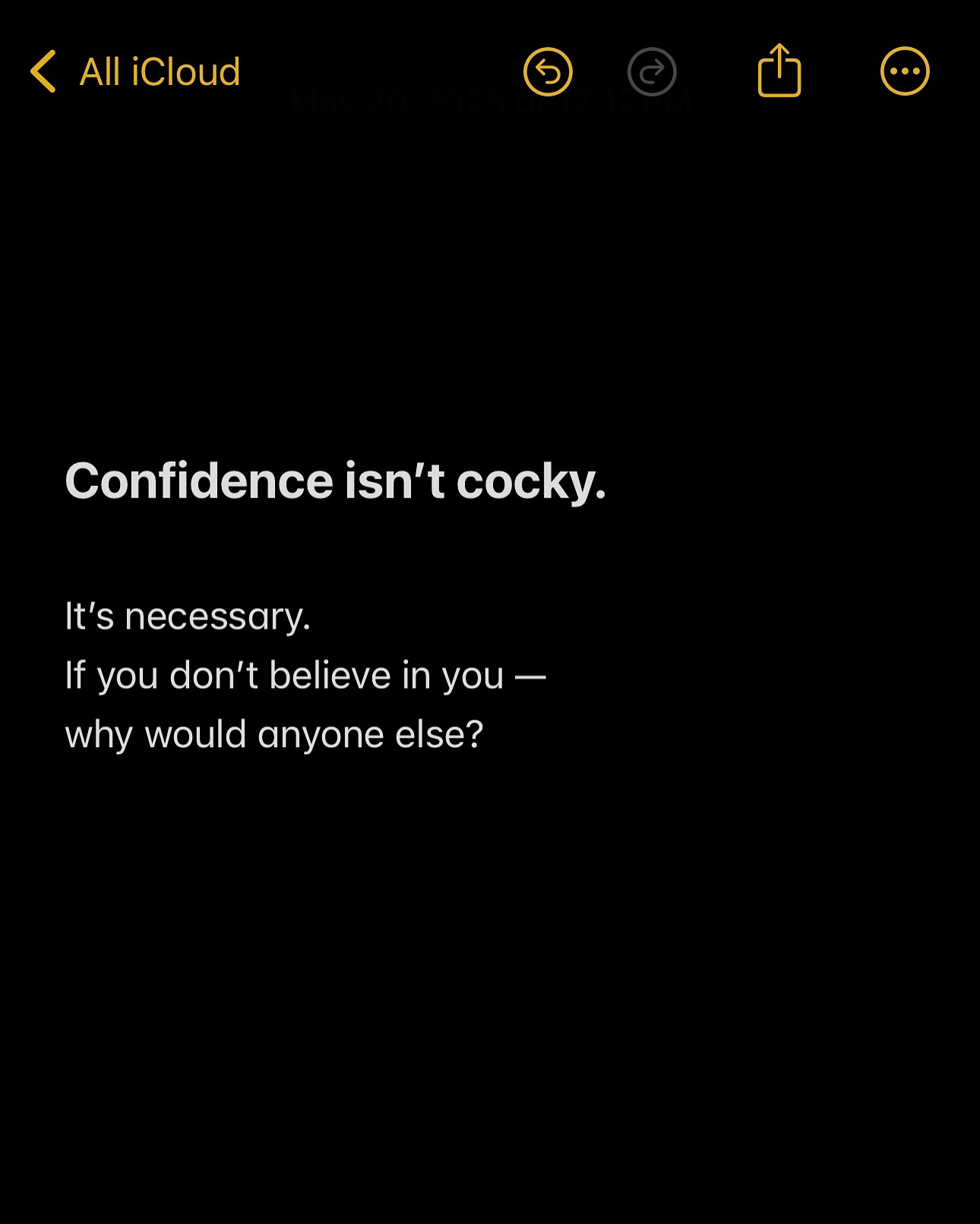 Confidence Is The Foundation In Baseball
