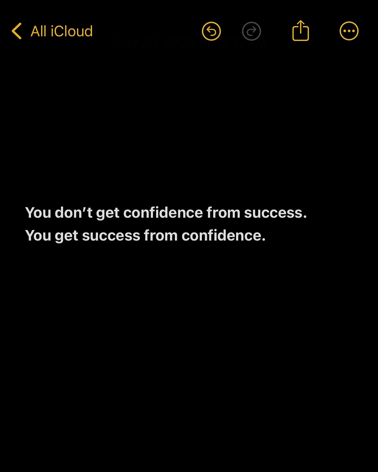 Confidence Is The Foundation In Baseball