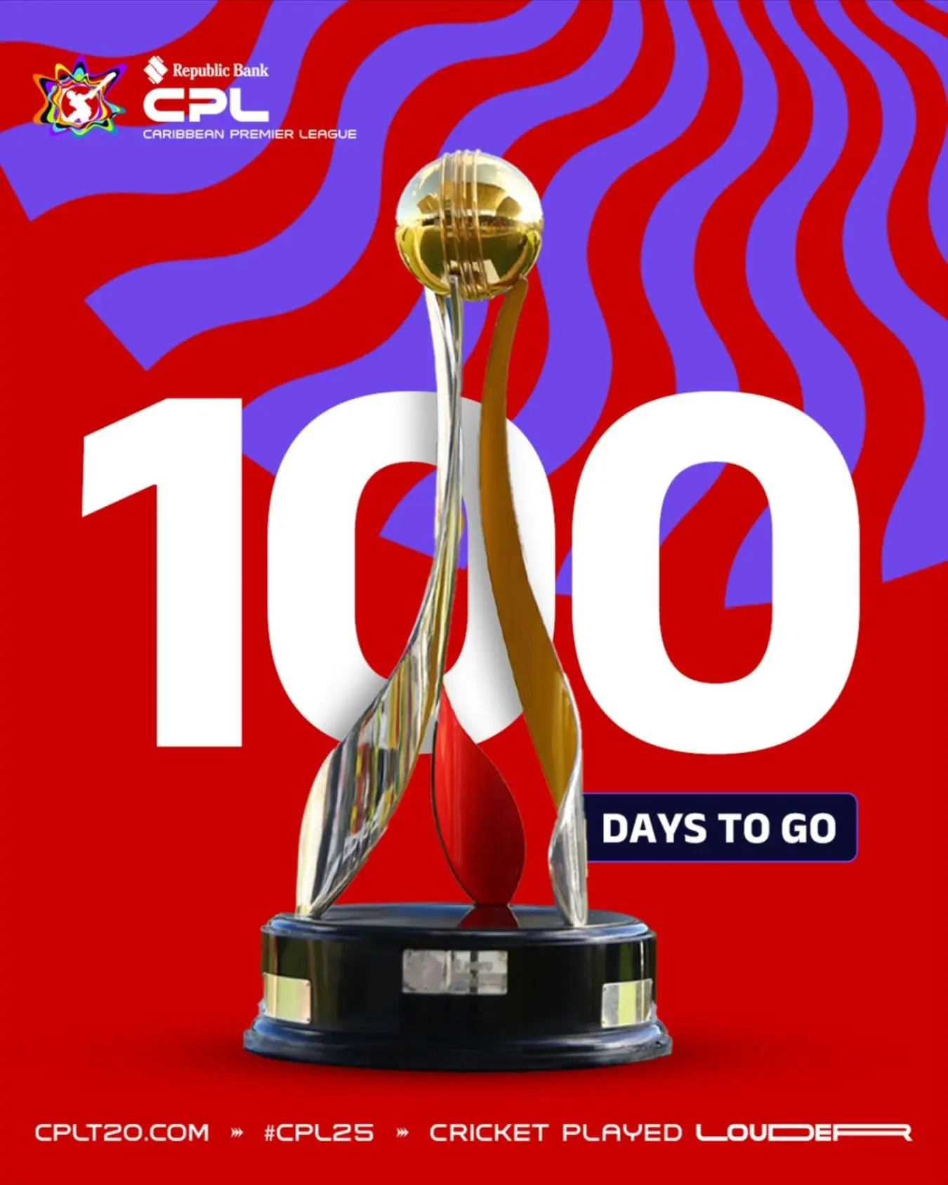 CPL25 Countdown: 100 Days To Cricket Carnival Cricket fever is rising as fanfare builds for CPL25 with sixes flying and a roaring crowd.