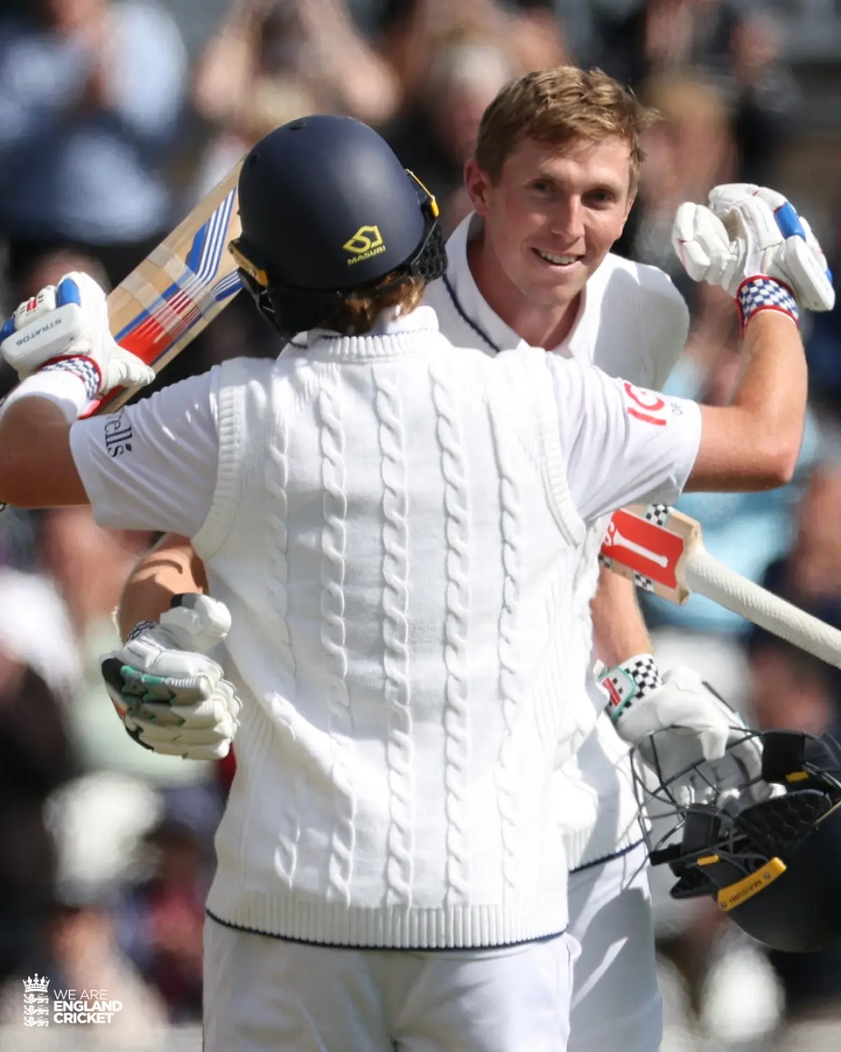 Crawley And Pope Shine For England Cricket England bats shine: Crawley gets three figures as Pope races to fifty in brisk play.