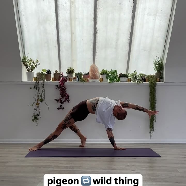 Creative Yoga Loop Transitions Energize Practice