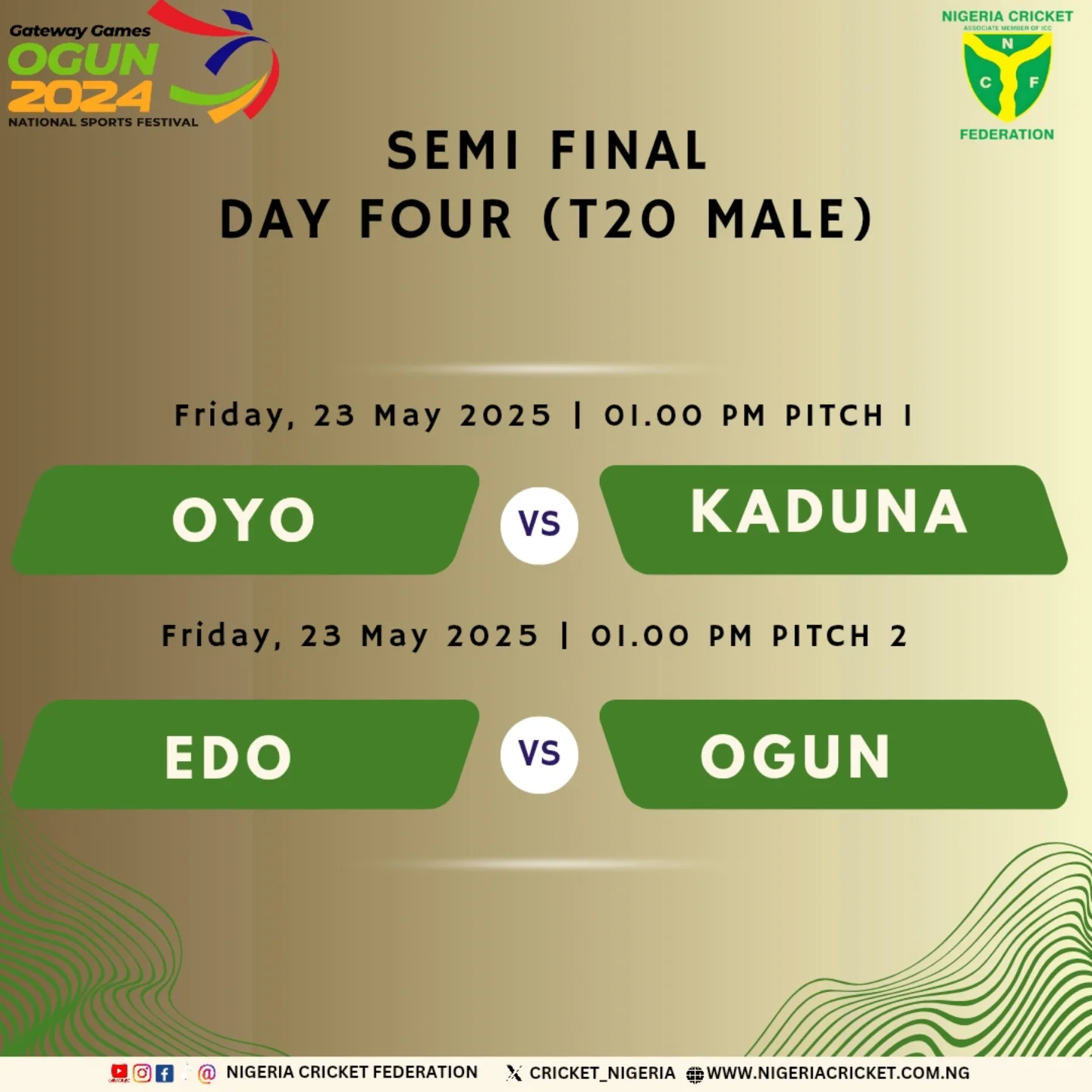 Cricket Semi-Finals Ignite Gateway Games 2024