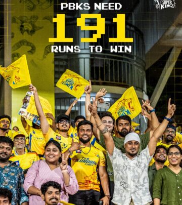 CSK Gear Up To Defend A 191-Run Total