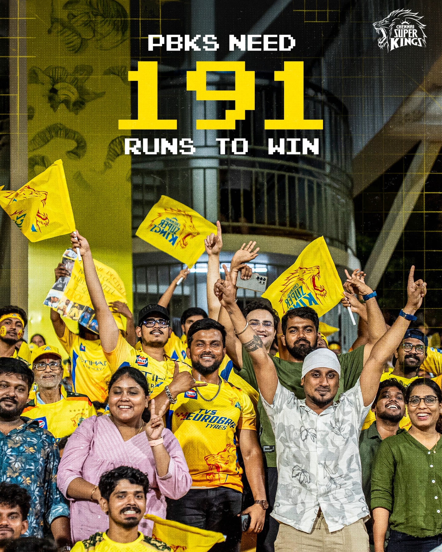 Chennai Super Kings gear up to defend a 191-run total as fierce rivalry with PBKS heats up