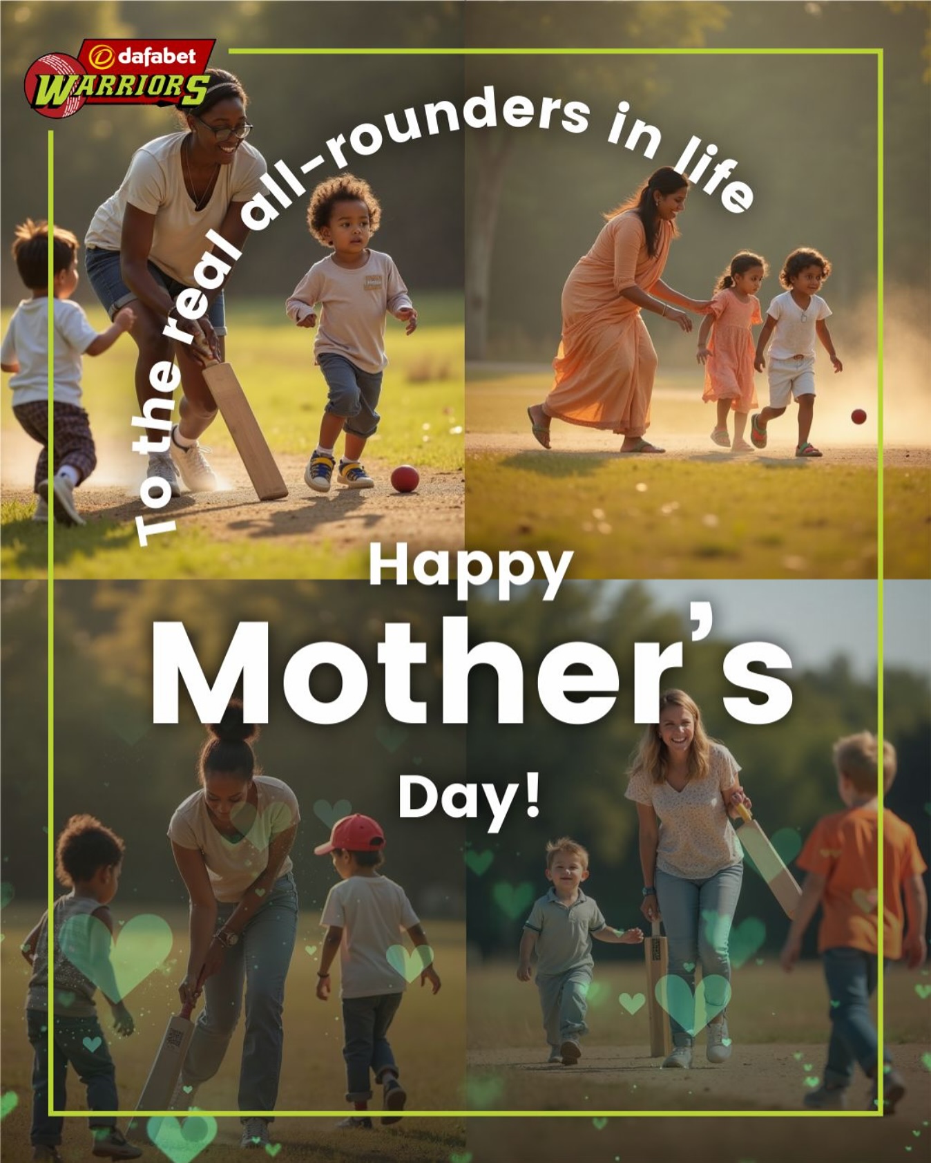 Dafabet Warriors Honor Mothers With Heartfelt Tribute Celebrating strength, care and guidance from all maternal figures who inspire every game!