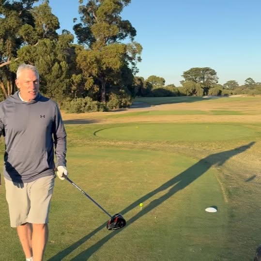 Damien Fleming Embraces Golf With Lighthearted Challenge