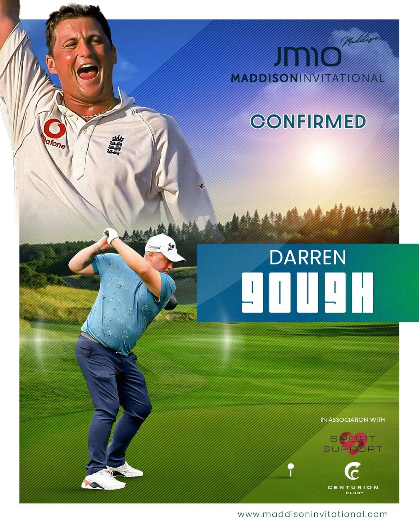 Darren Gough Set To Challenge For Golf Title Ex-England cricket star Darren Gough MBE swaps pitch for greens at Maddison Invitational UK