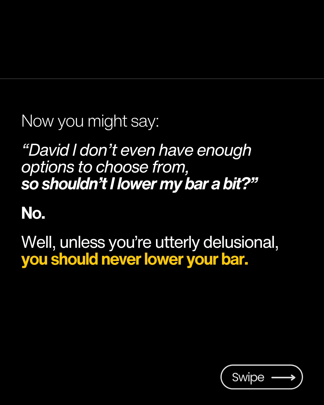 David Meessen Explains Why You Date The Wrong Women