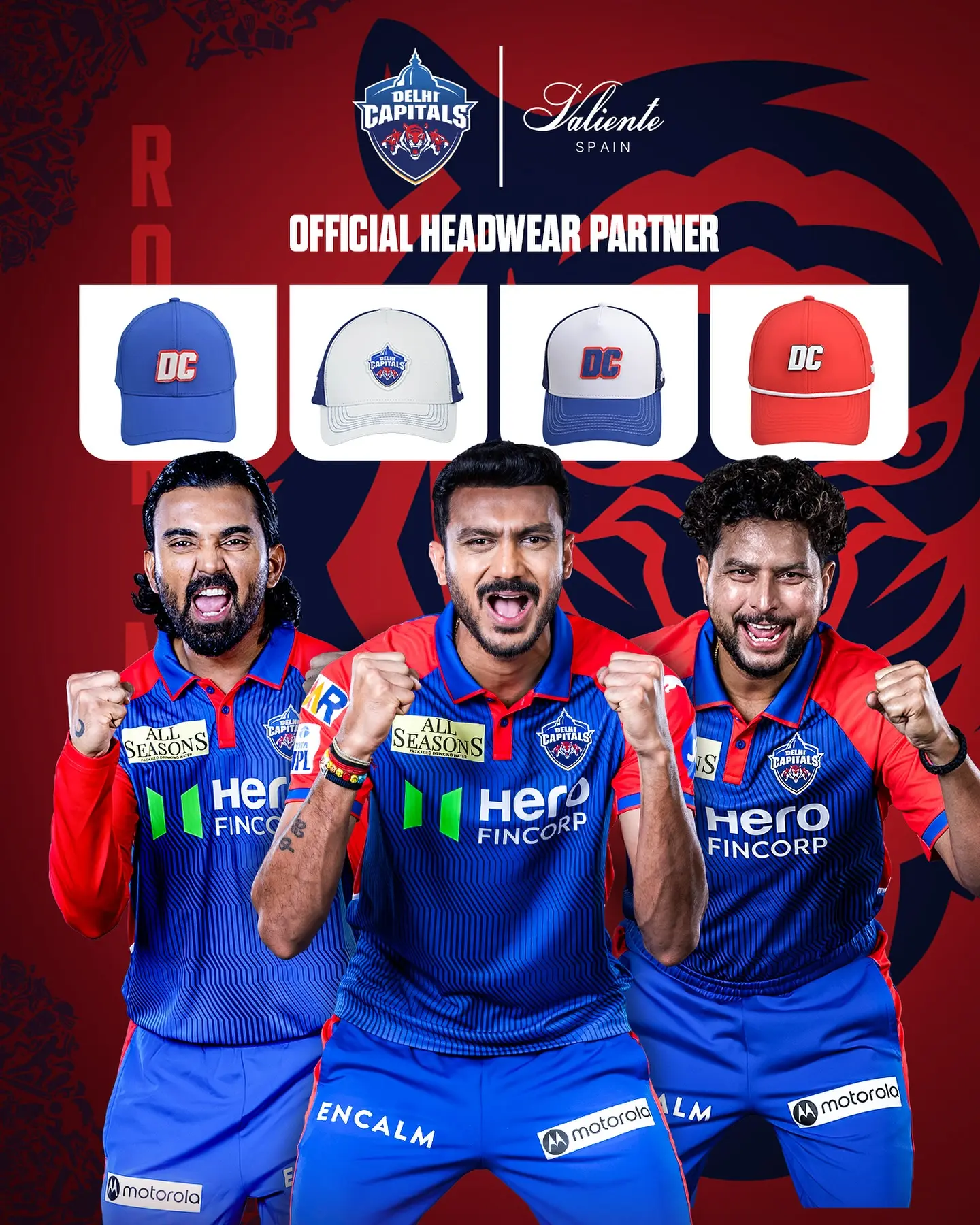 DC Style Drip: Elevate Your Game With Valiente Cap Discover the latest in DC fashion as the Delhi Capitals boost style with the Valiente cap!