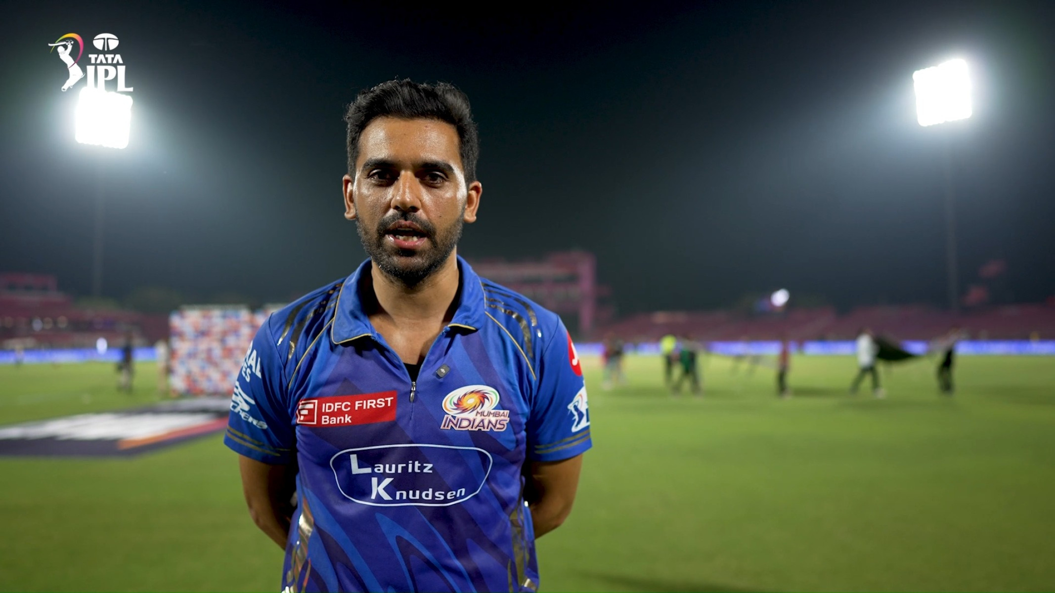 Deepak Chahar Unveils MI Bowling Blueprint MI's strategy unveiled by a veteran bowler emphasizing teamwork and key wicket tactics!!