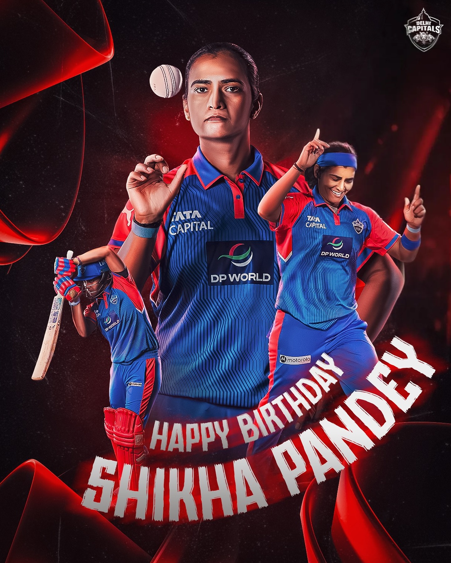 Delhi Capitals Celebrates ShikhyP Birthday With Warm Wishes Honoring a valued Delhi Capitals member with heartfelt wishes and team spirit on his day!!