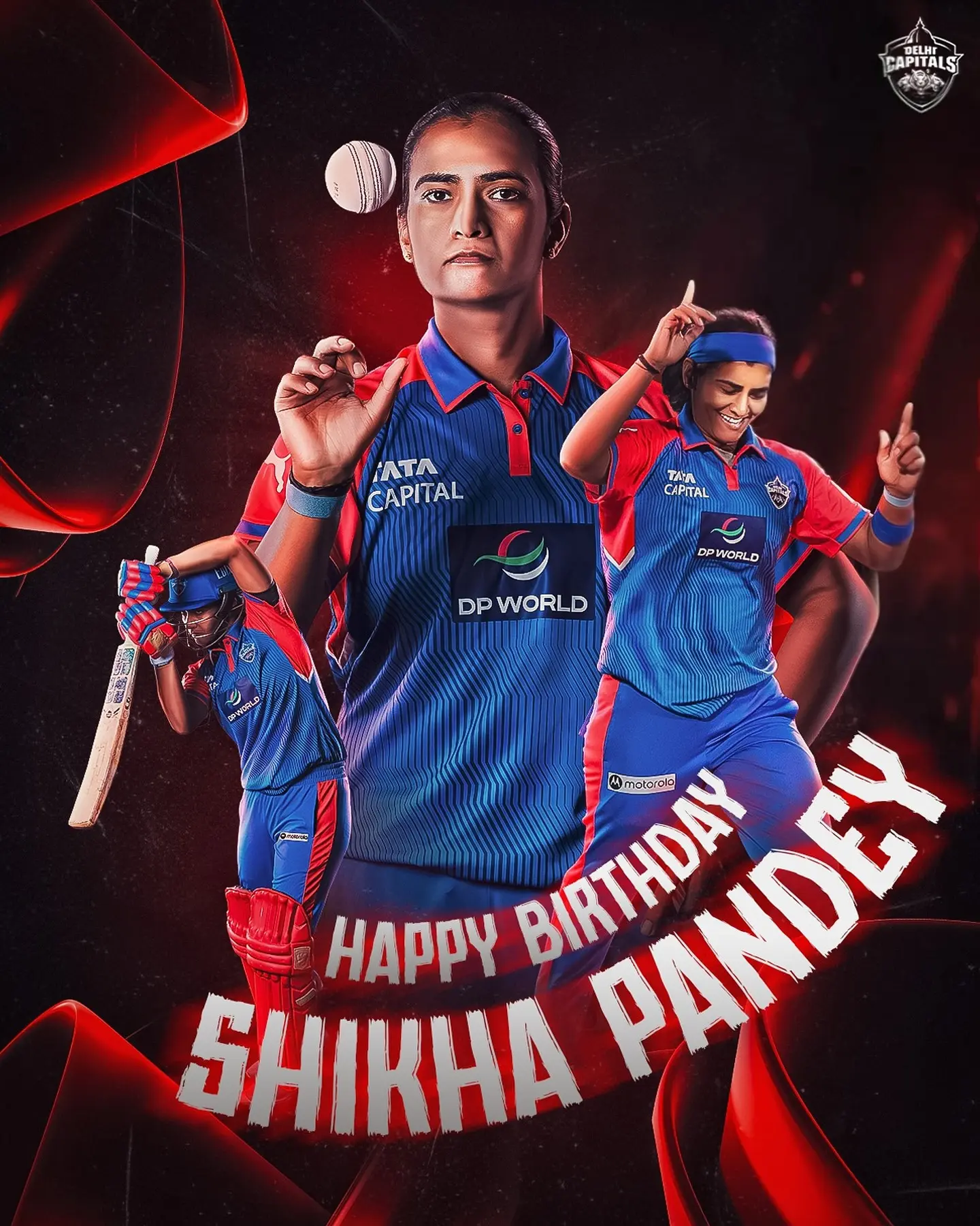 Honoring a valued Delhi Capitals member with heartfelt wishes and team spirit on his day!!