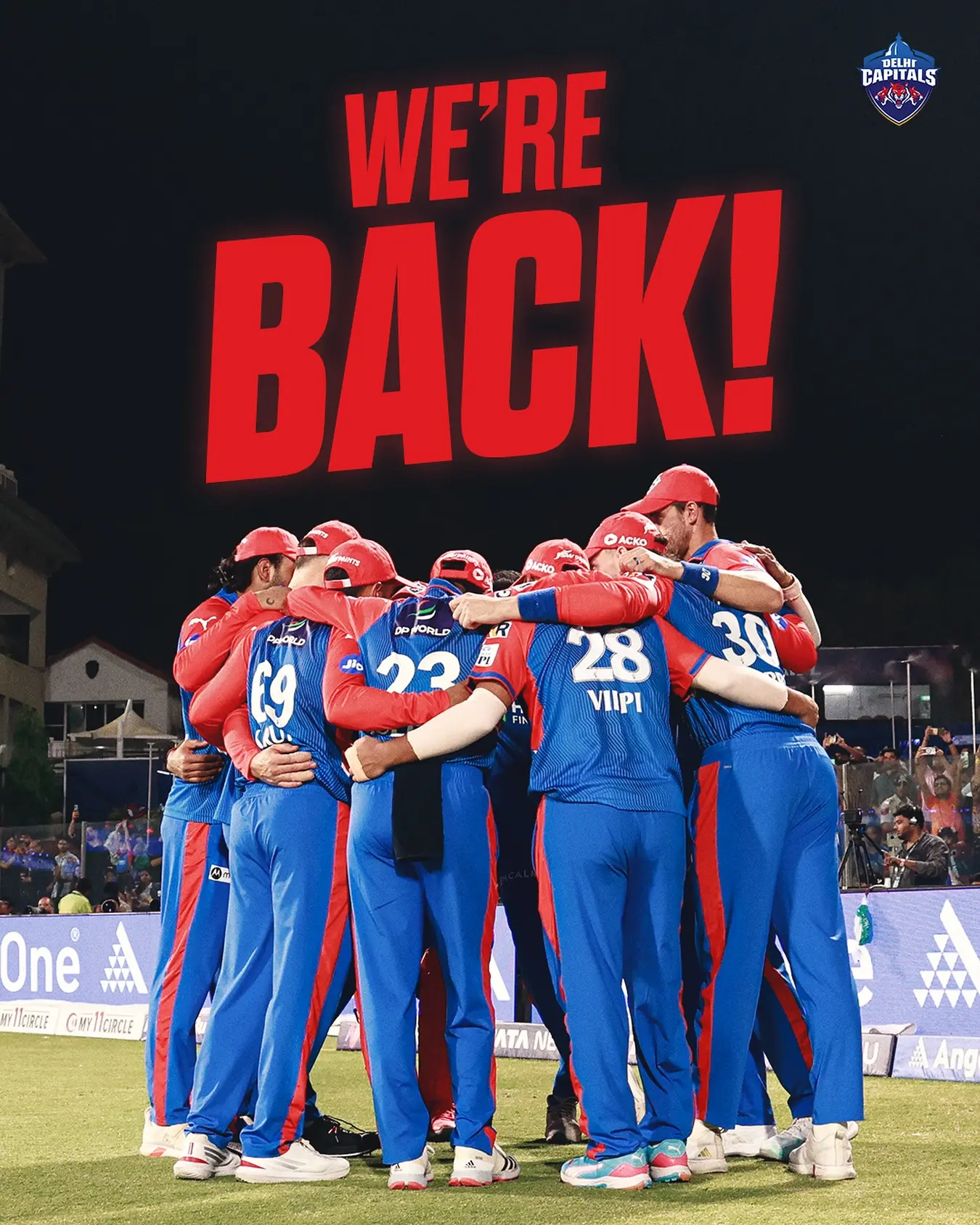 Witness an electrifying contest as the squad sparks excitement on the iconic Kotla field.