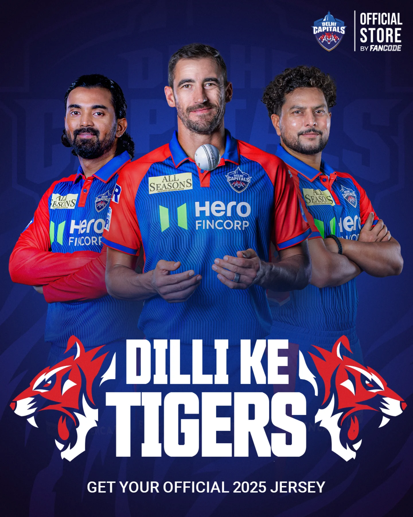 Delhi Capitals Unleash Roar With New Official Jersey Gear Up For Match Day: Grab Your Official DC Jersey & Embrace The T20 Roar Today! Shop Now!