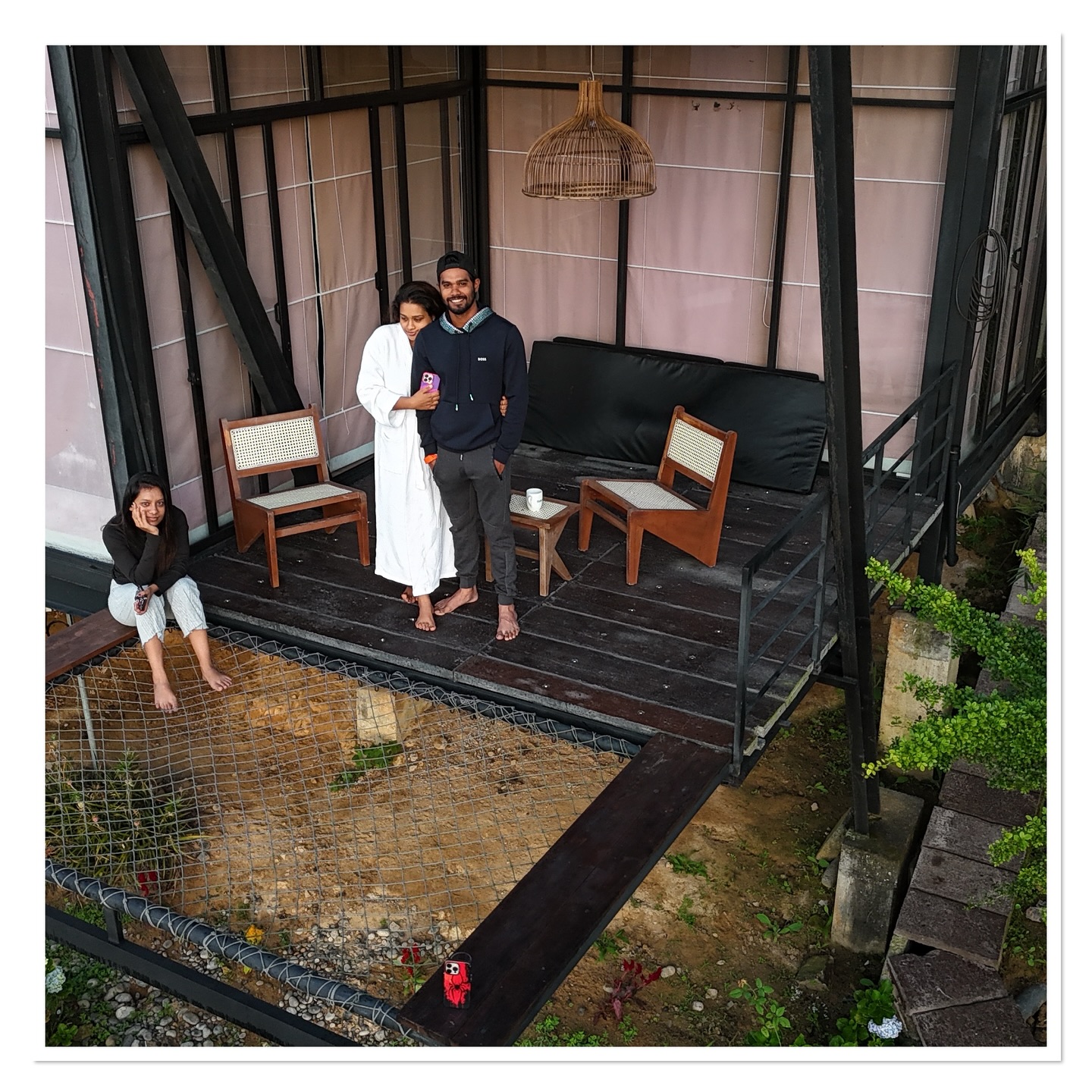 Dhananjaya De Silva Embraces Nature's Playground