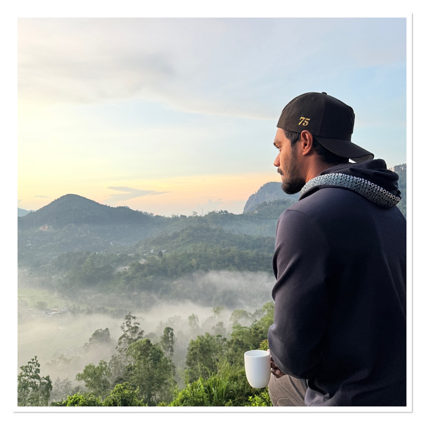 Dhananjaya De Silva Embraces Nature's Playground