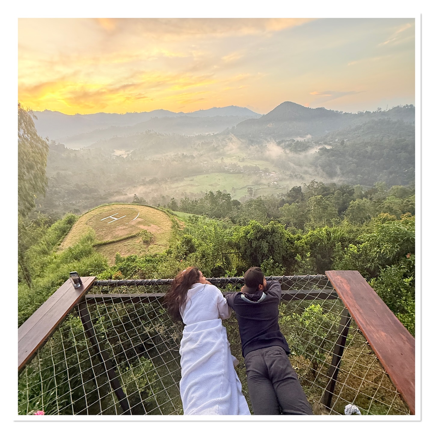 Dhananjaya De Silva Embraces Nature's Playground