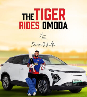 Electric innovation meets sports excellence: Dipendra Airee drives Nepal’s future, boldly
