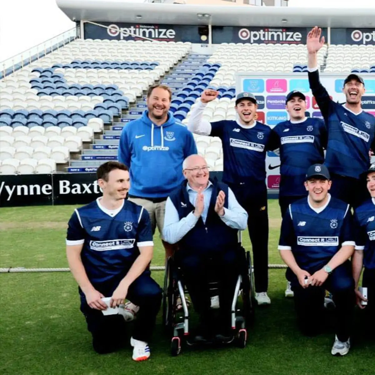 Disability T10 Champions Triumph In Hove Cup Hampshire Cricket’s D40 clinches T10 Cup with eight-wicket semi & five-run final triumph.!!