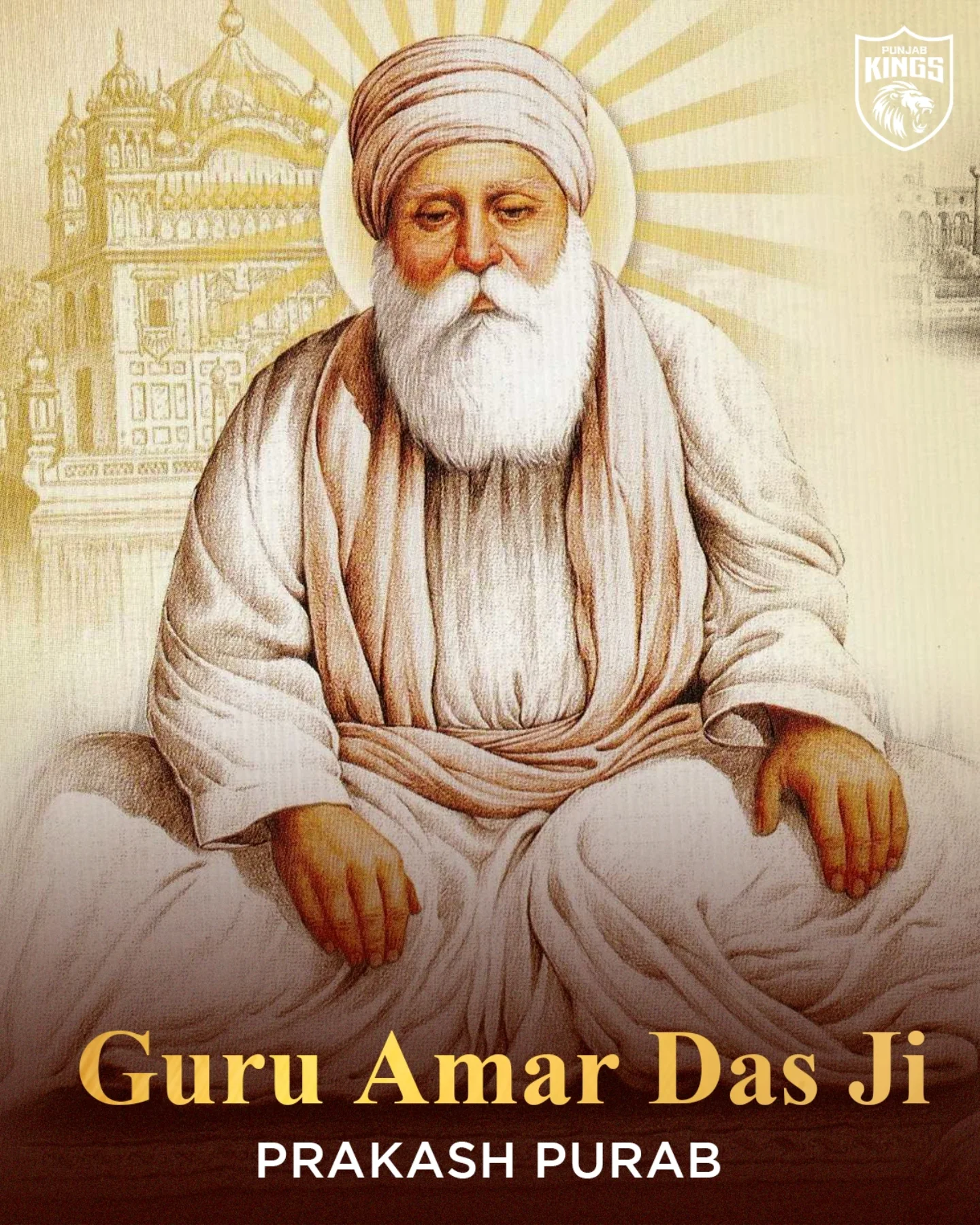 Divine Blessings Elevate Punjab Kings Spirit Reverent message resonates as Punjab Kings invoke divine favor for their season ahead.