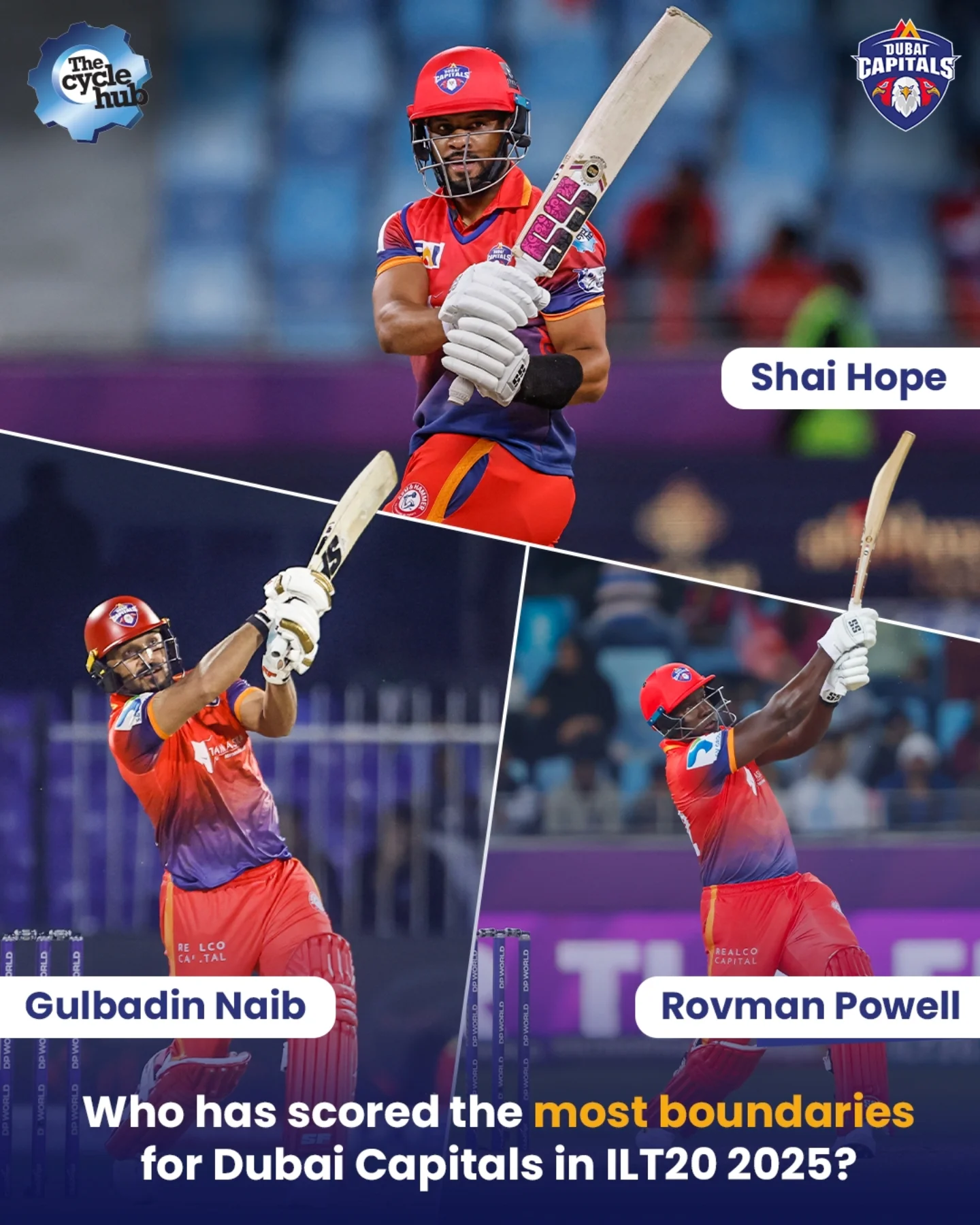 Dubai Capitals Rains Boundaries Dubai Capitals showcase explosive batting as boundaries rain over the field in ILT20.