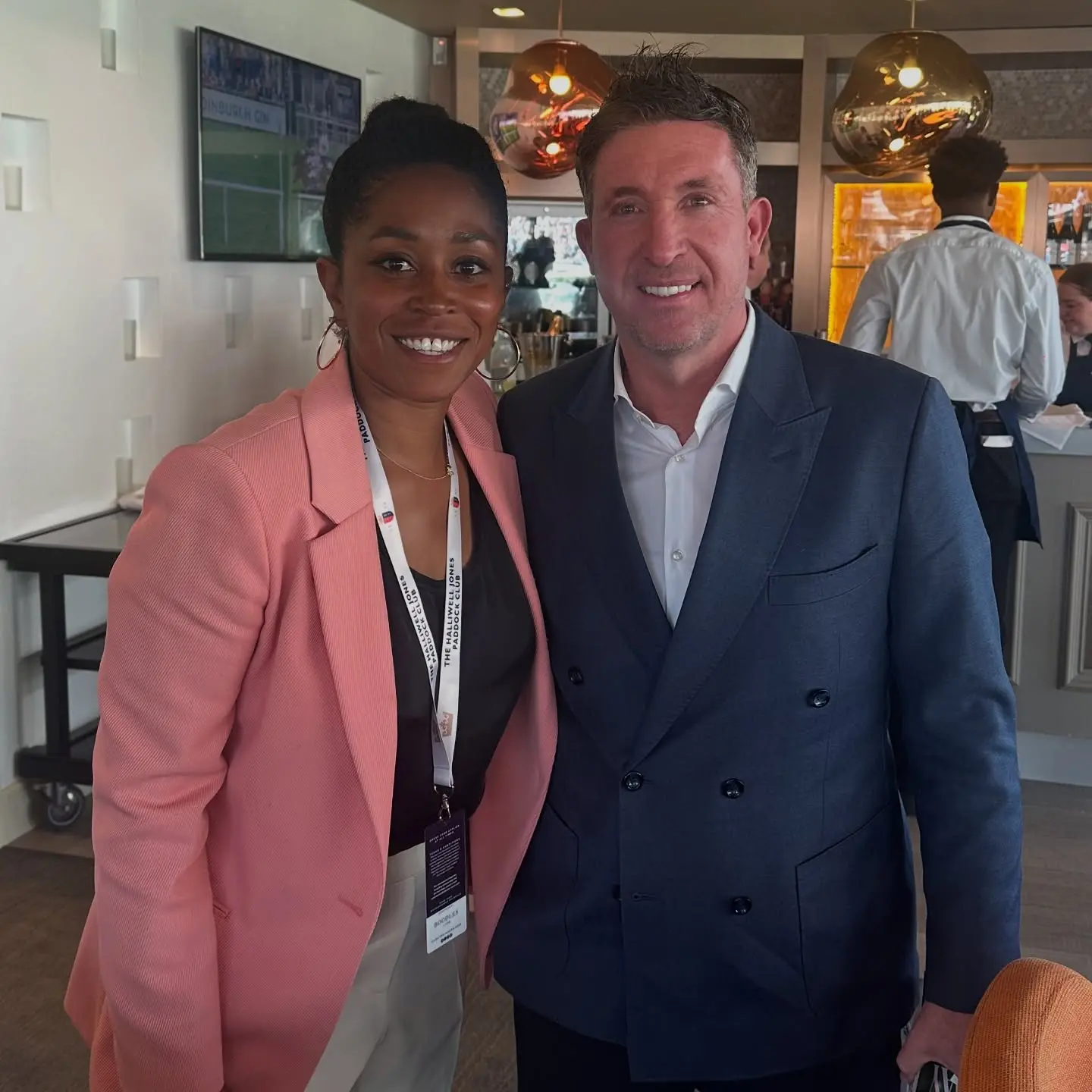 Ebony Meets Robbie Fowler: A Childhood Dream Fulfilled Media star Ebony Rainford-Brent unveils her lifelong dream after meeting Robbie Fowler!!!