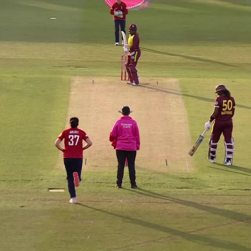 Em Arlott Claims First International Wicket