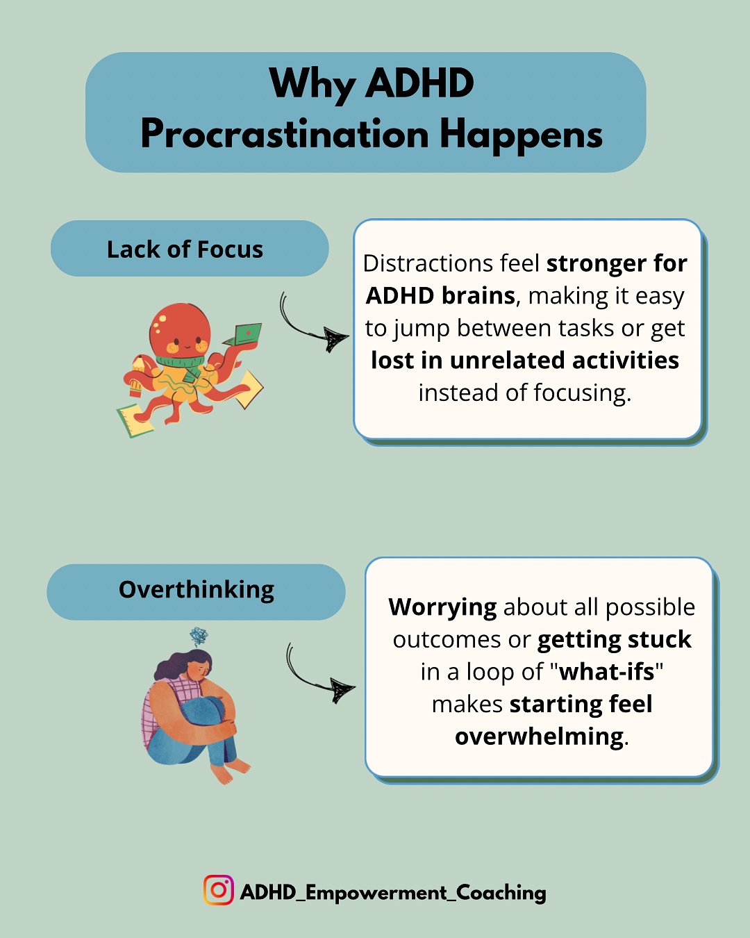 Embracing ADHD Procrastination With Empowered Strategies