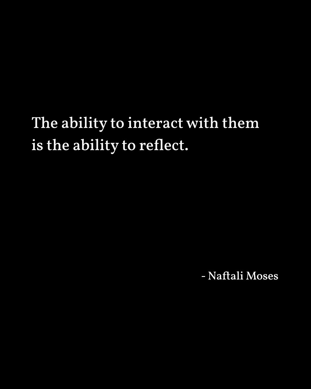 Embracing Insecurities: Naftali Moses Speaks Out