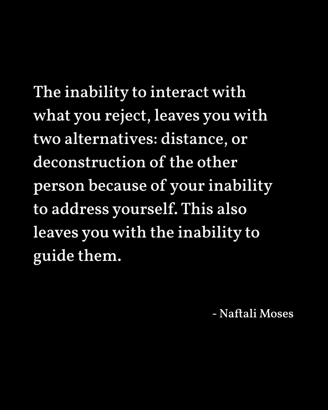 Embracing Insecurities: Naftali Moses Speaks Out