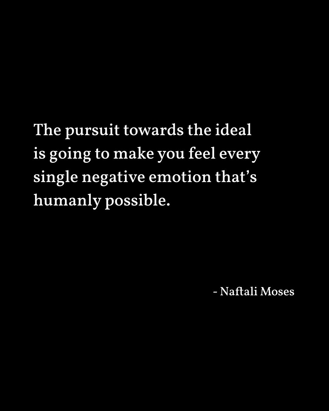 Embracing Insecurities: Naftali Moses Speaks Out