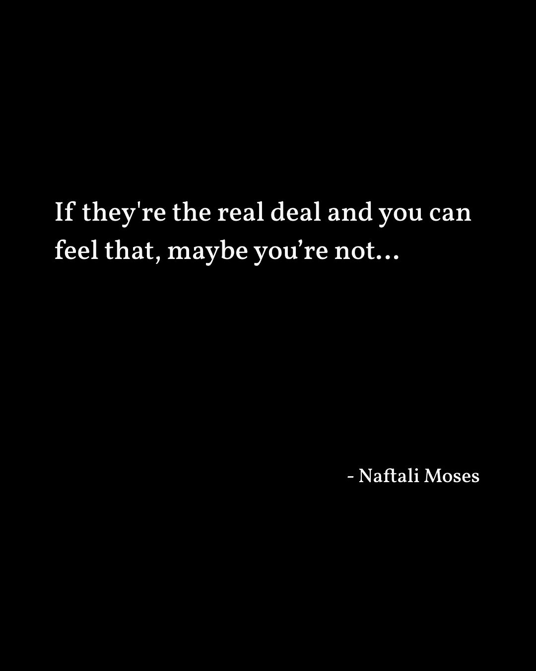 Embracing Insecurities: Naftali Moses Speaks Out