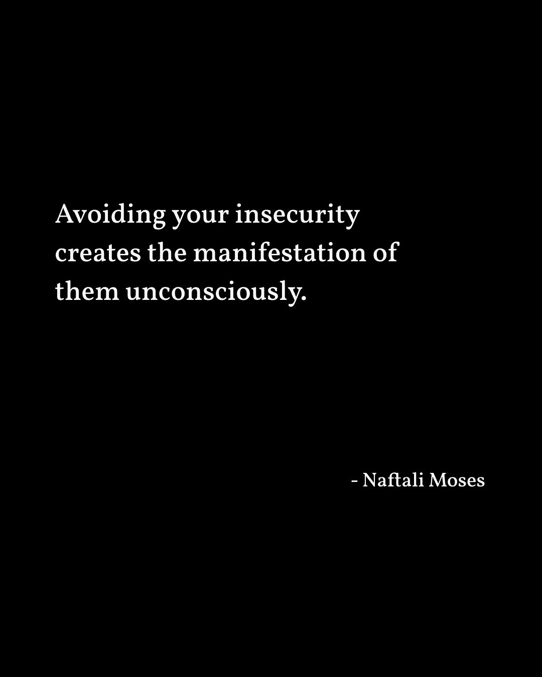 Embracing Insecurities: Naftali Moses Speaks Out