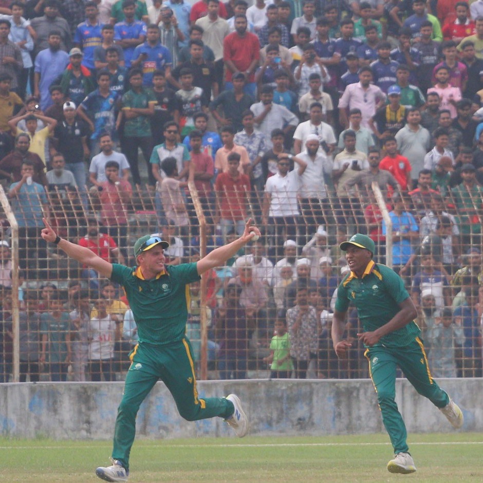 Emerging ODI Thriller: SA Edges BD By 10 Runs