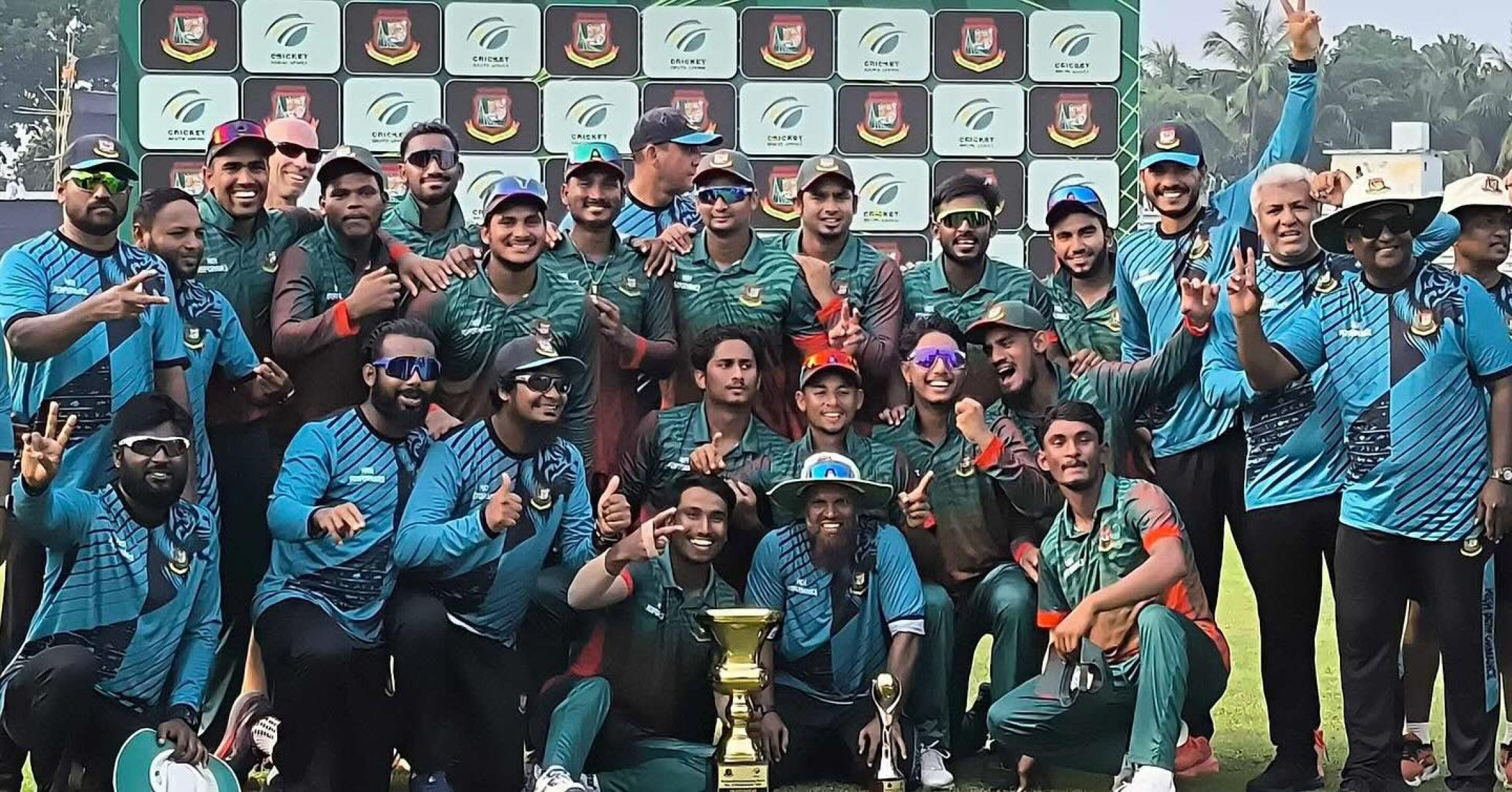 Emerging Team Triumph: Mushfiqur Rahim Cheers Rajshahi Honouring a sterling series win with loyal support, bright prospects and new local spirit!