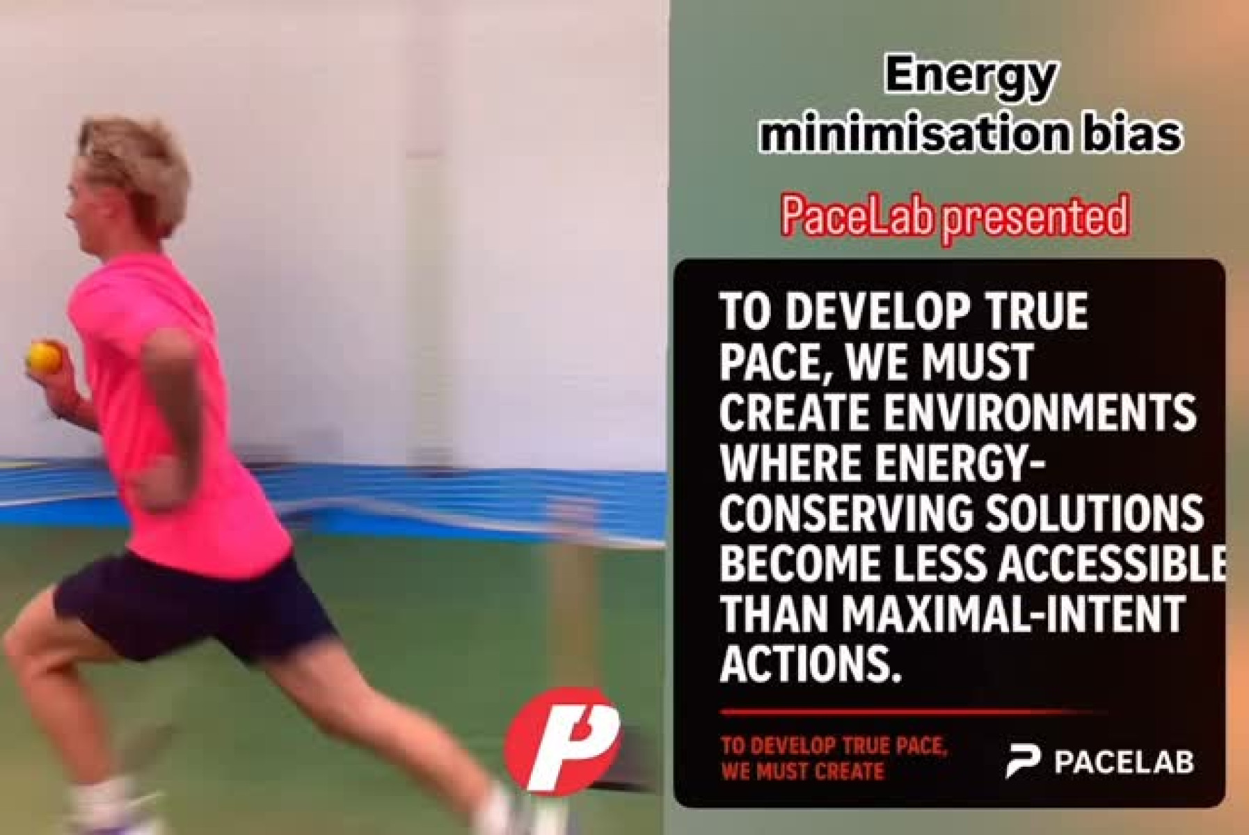 Study shows motor bias affects bowling training, revealing gap between practice and games.