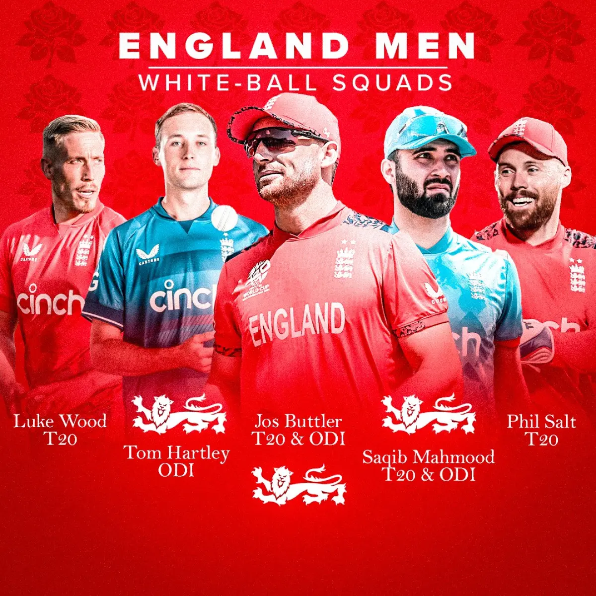 England Men’s Squad Announces Five Lancashire Stars England announces white-ball squad with five Lancashire players for West Indies clash NOW!