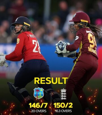 England Secures Winning Start In Vitality T20I Series