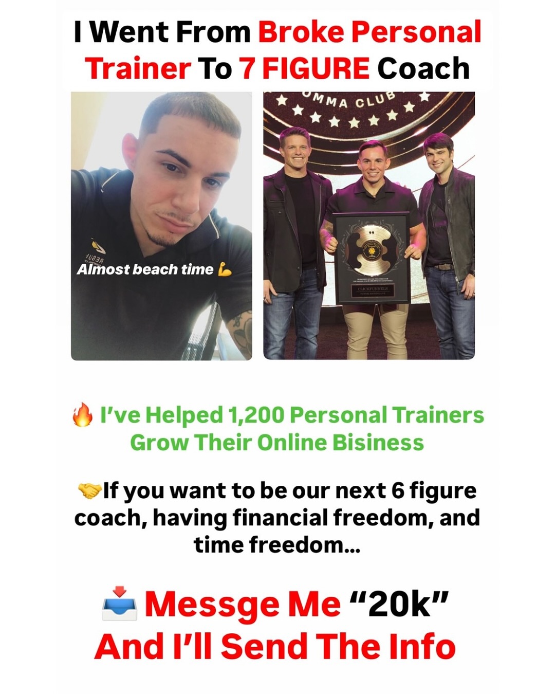 Erik Anthony Klima’s Journey: From LA Fitness to Millionaire