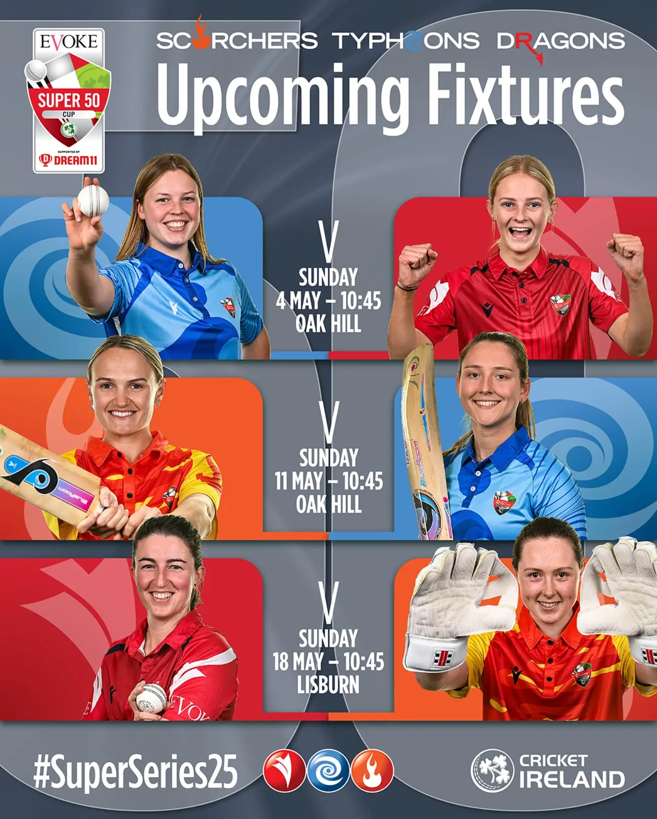 Evokedotie Super Series 2025 Launch: Ireland Cricket Shines Cricket Ireland ignites passion as Super Series 2025 sets stage for epic team battles live