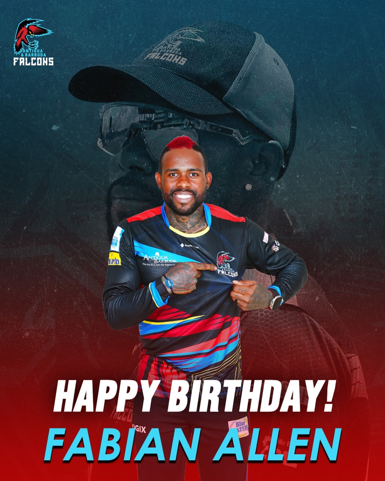 Fabian Allen Birthday Celebrations With Falcons Falcons celebrate Fabian Allen's birthday with dynamic flair, lighting up cheer in Antigua.