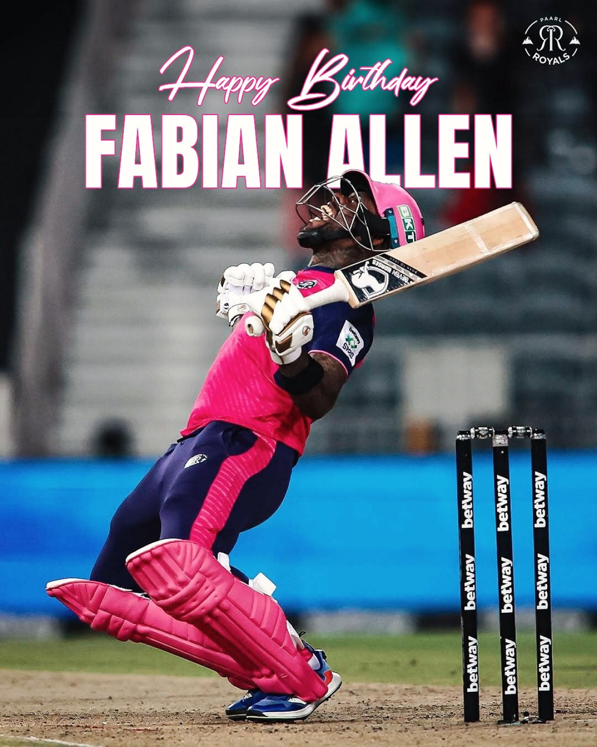 Fab’s Birthday Tribute: Power Hitter In Pink Honoring Fab’s birthday with bold pink flair – a vibrant celebration of power and style!!!