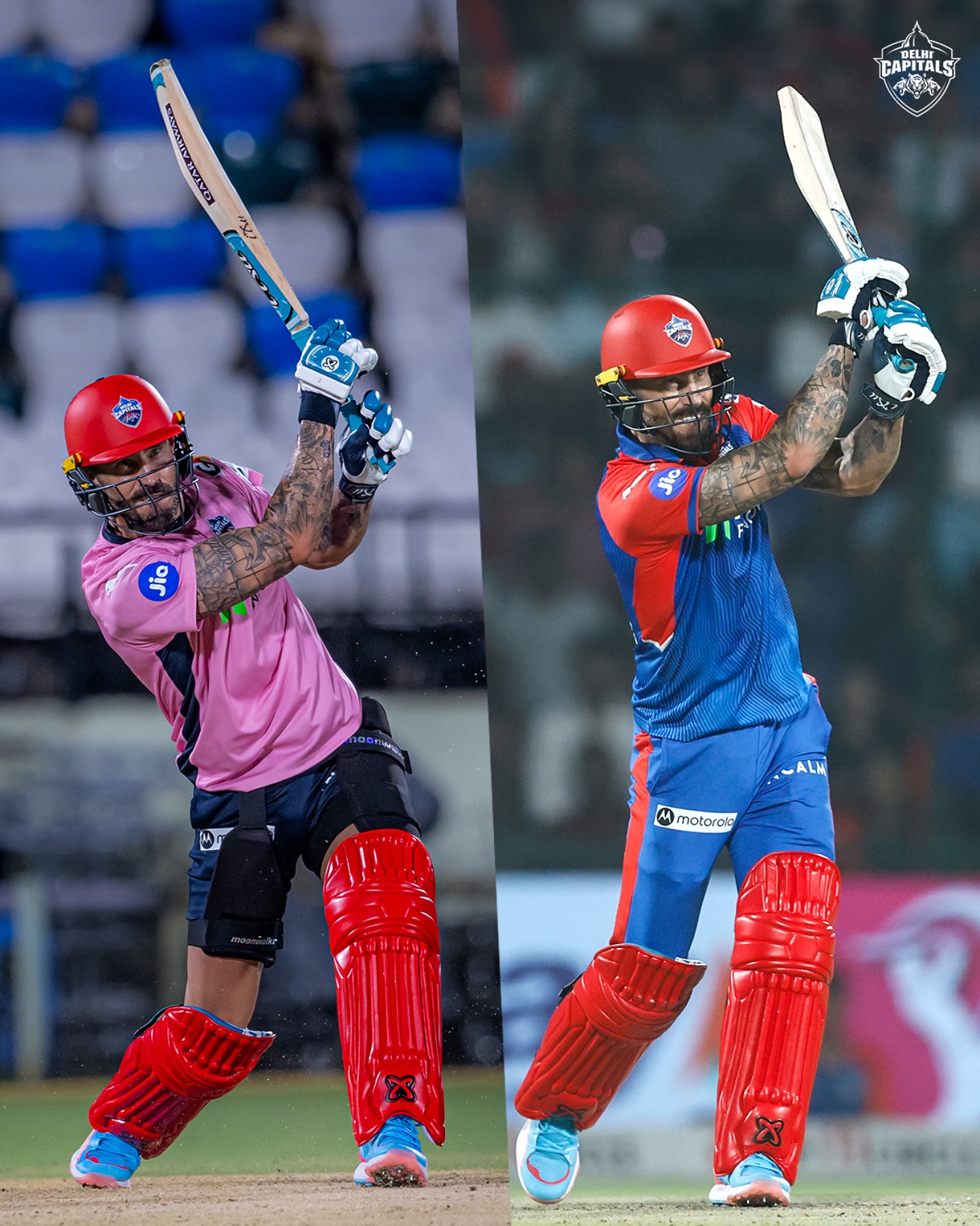 Faf Shines With Straight Shot, Delhi Capitals Applaud Delhi Capitals' IG post spotlights Faf's flawless straight shot, igniting fans' excitement