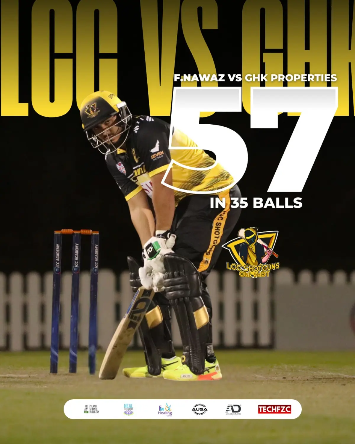 Fahad Nawaz Shines With Fast 57 Off 35 Balls Cricket brilliance on display as Fahad Nawaz fires 57 runs in just 35 balls in a flash.!!!